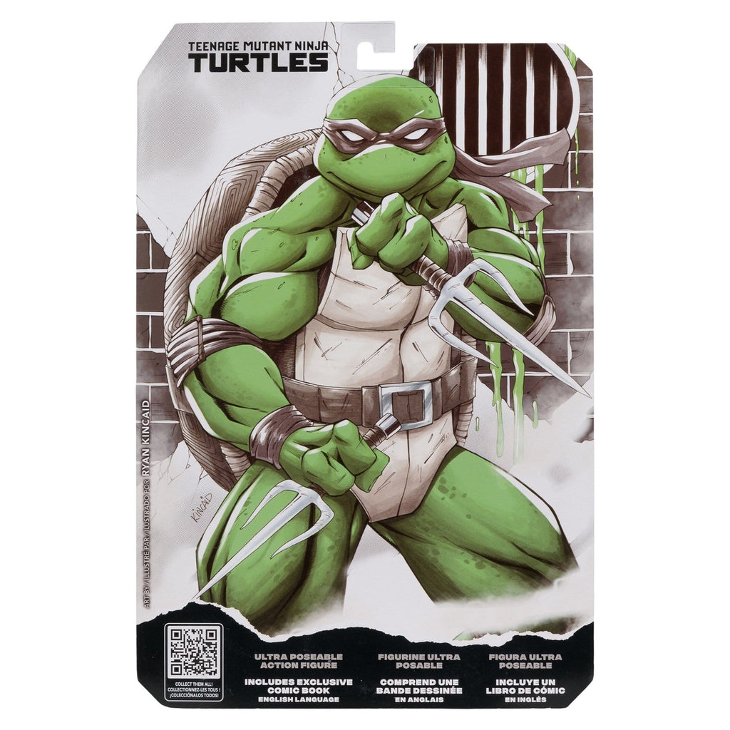 Image produit Teenage Mutant Ninja Turtles Page Punchers figurine articulée Raphael (Black White & Green) (Red Platinum Edition) 13 cm