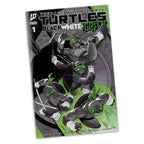 Image produit Teenage Mutant Ninja Turtles Page Punchers figurine articulée Donatello (Black White & Green) (Red Platinum Edition) 13 cm