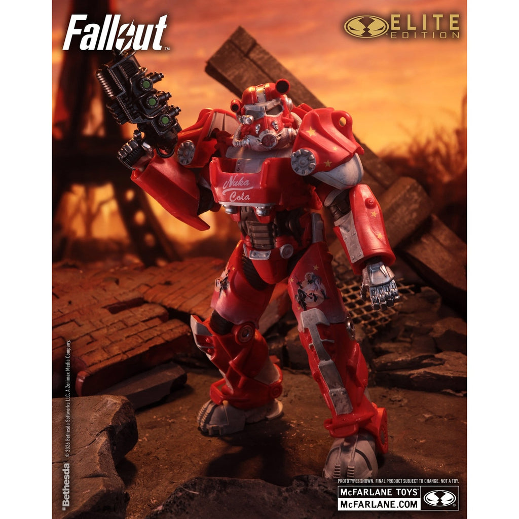 Image produit Fallout McFarlane Elite Edition Figurine d’action Fallout 76 Nuka Cola T-60 (Gold Label) 19 cm