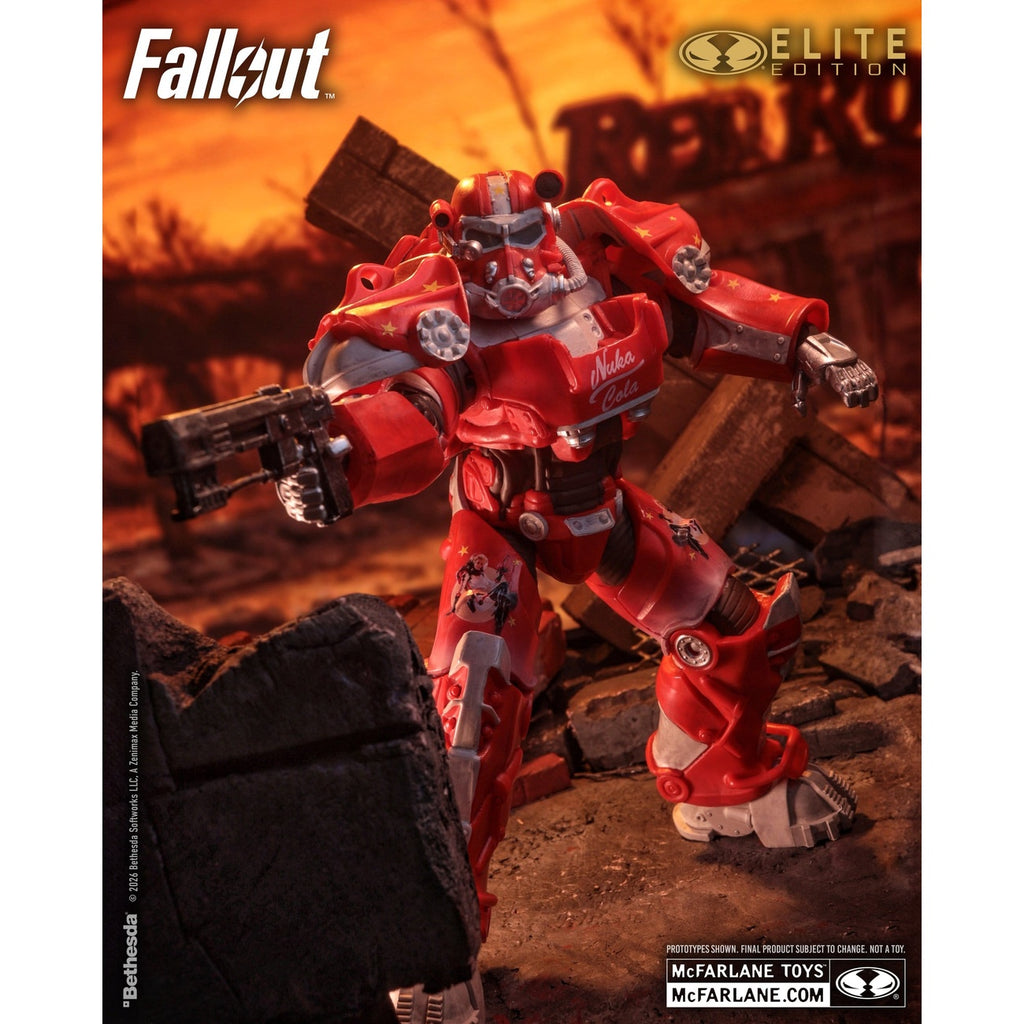 Image produit Fallout McFarlane Elite Edition Figurine d’action Fallout 76 Nuka Cola T-60 (Gold Label) 19 cm