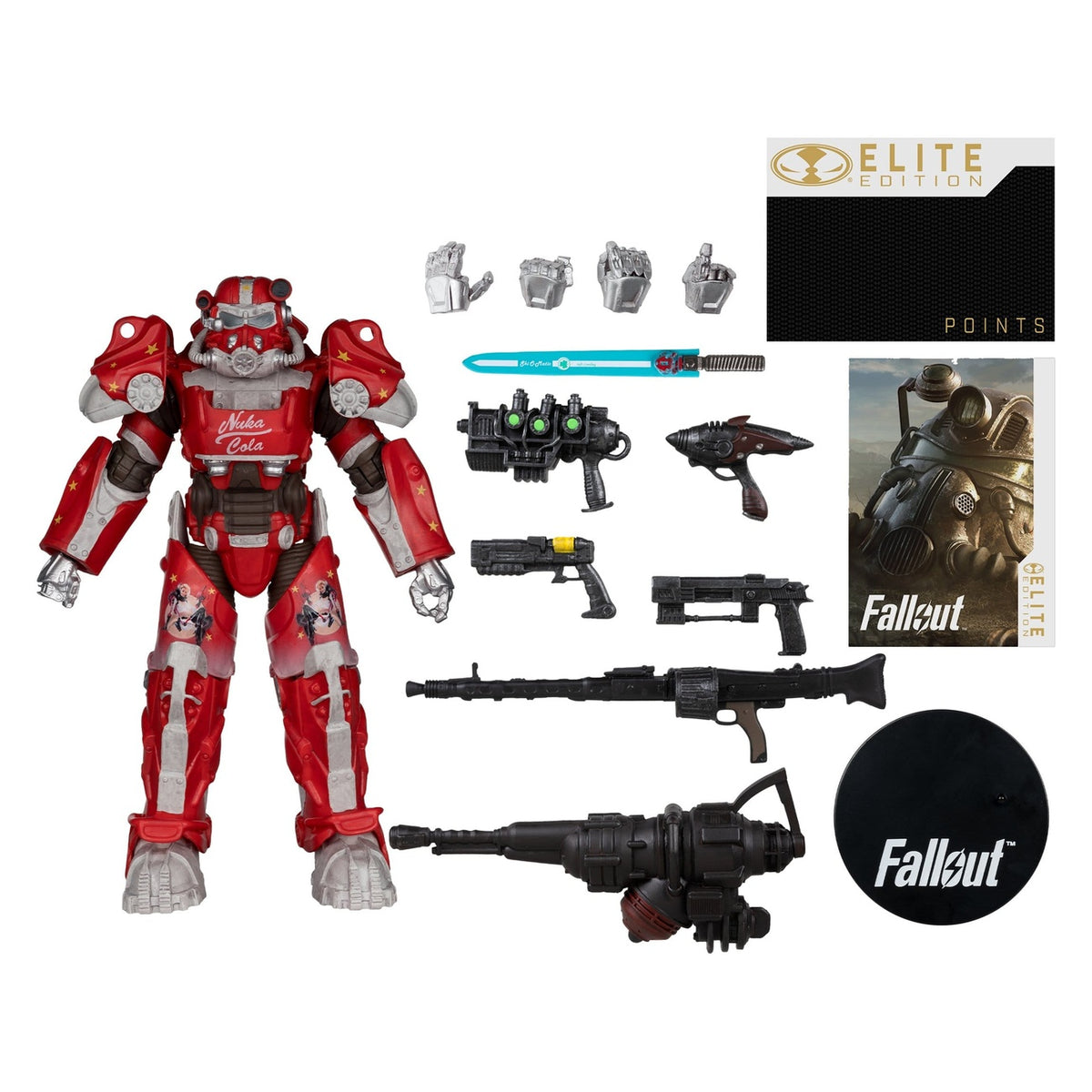 Image produit Fallout McFarlane Elite Edition Figurine d’action Fallout 76 Nuka Cola T-60 (Gold Label) 19 cm
