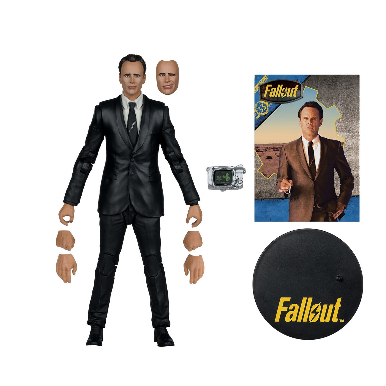 Image produit Fallout Figurine articulée Cooper Howard (Red Platinum Edition) 17 cm