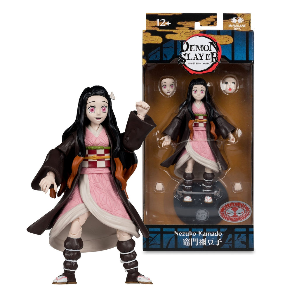Image produit Demon Slayer figurine articulée Nezuko Kamado Platinum Edition 14 cm