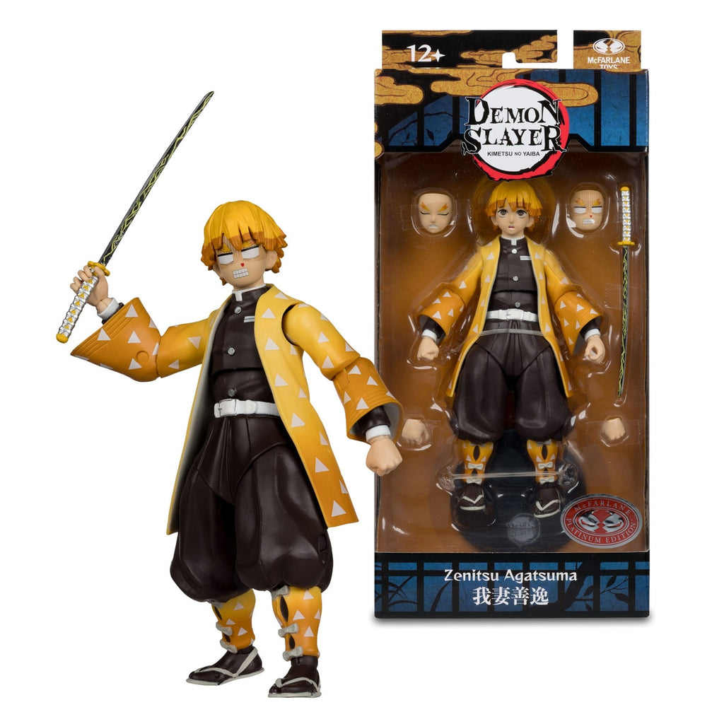 Image produit Demon Slayer Figurine articulée Zenitsu Agatsuma Platinum Edition 15 cm