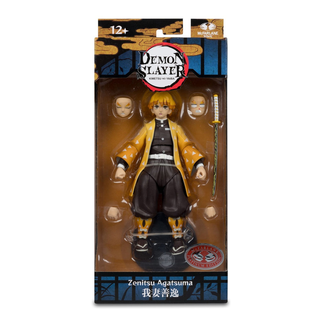 Image produit Demon Slayer Figurine articulée Zenitsu Agatsuma Platinum Edition 15 cm