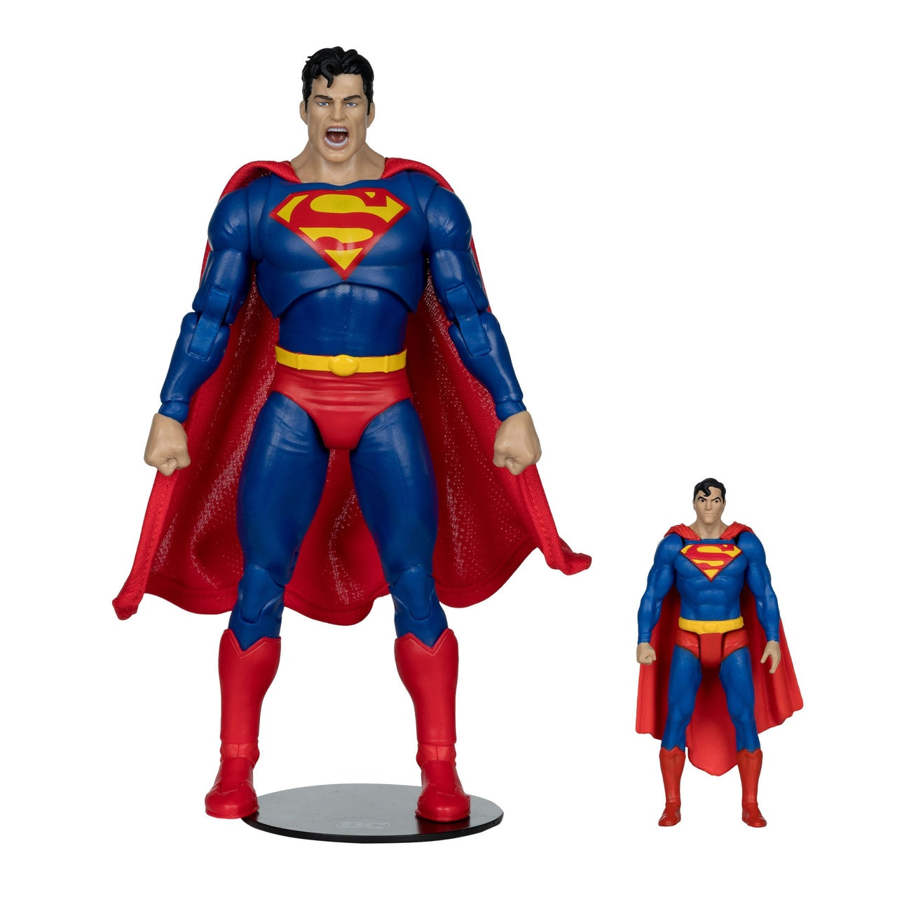 Image produit DC Justice League Monsterverse DC Multiverse lot de 2 figurines d’action Superman vs Godzilla 30 cm
