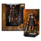 Image produit Gladiator II Movie Maniacs figurine articulée Lucius 16 cm