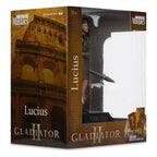 Image produit Gladiator II Movie Maniacs figurine articulée Lucius 16 cm