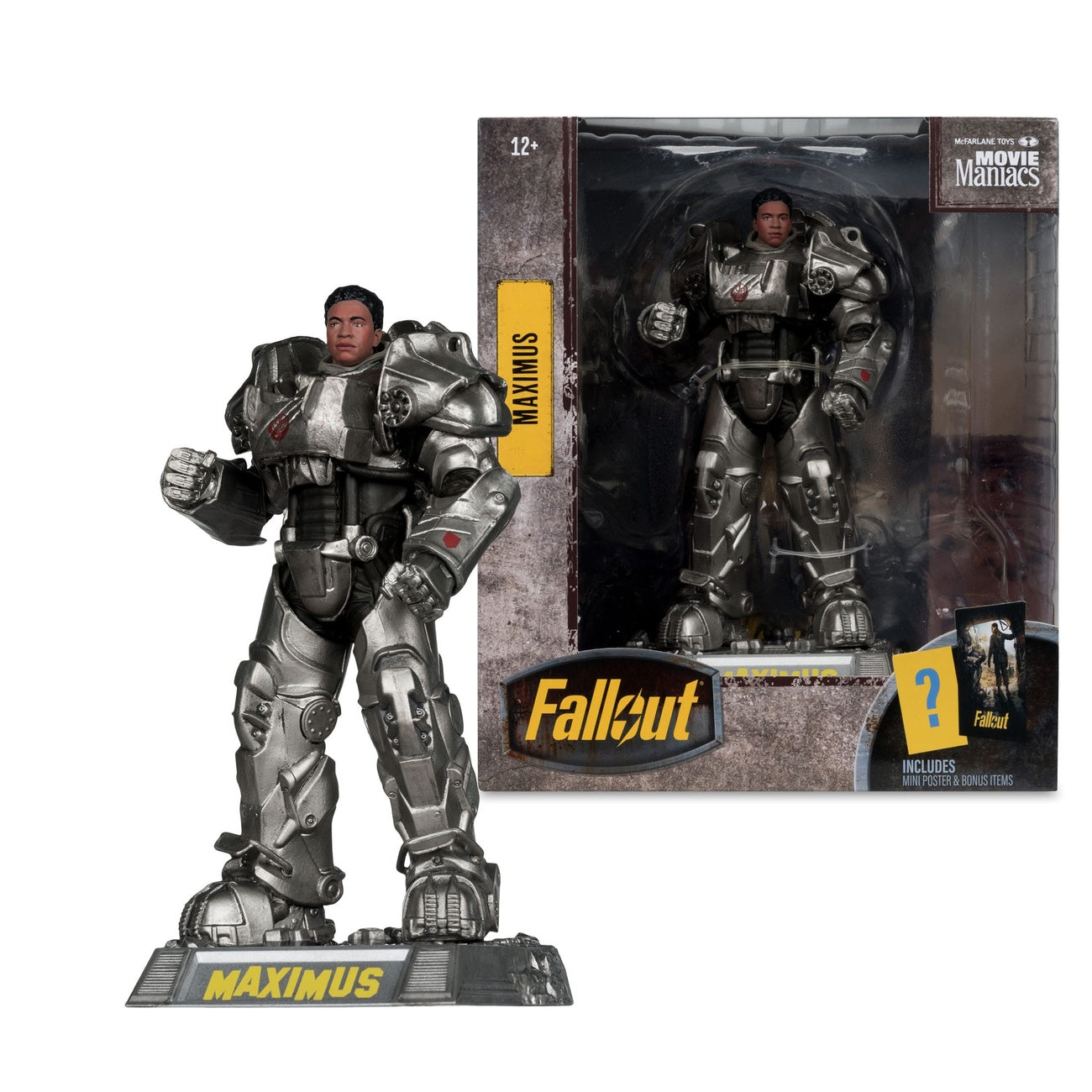 Image produit Fallout Movie Maniacs figurine articulée Maximus (Saison 2) 17 cm