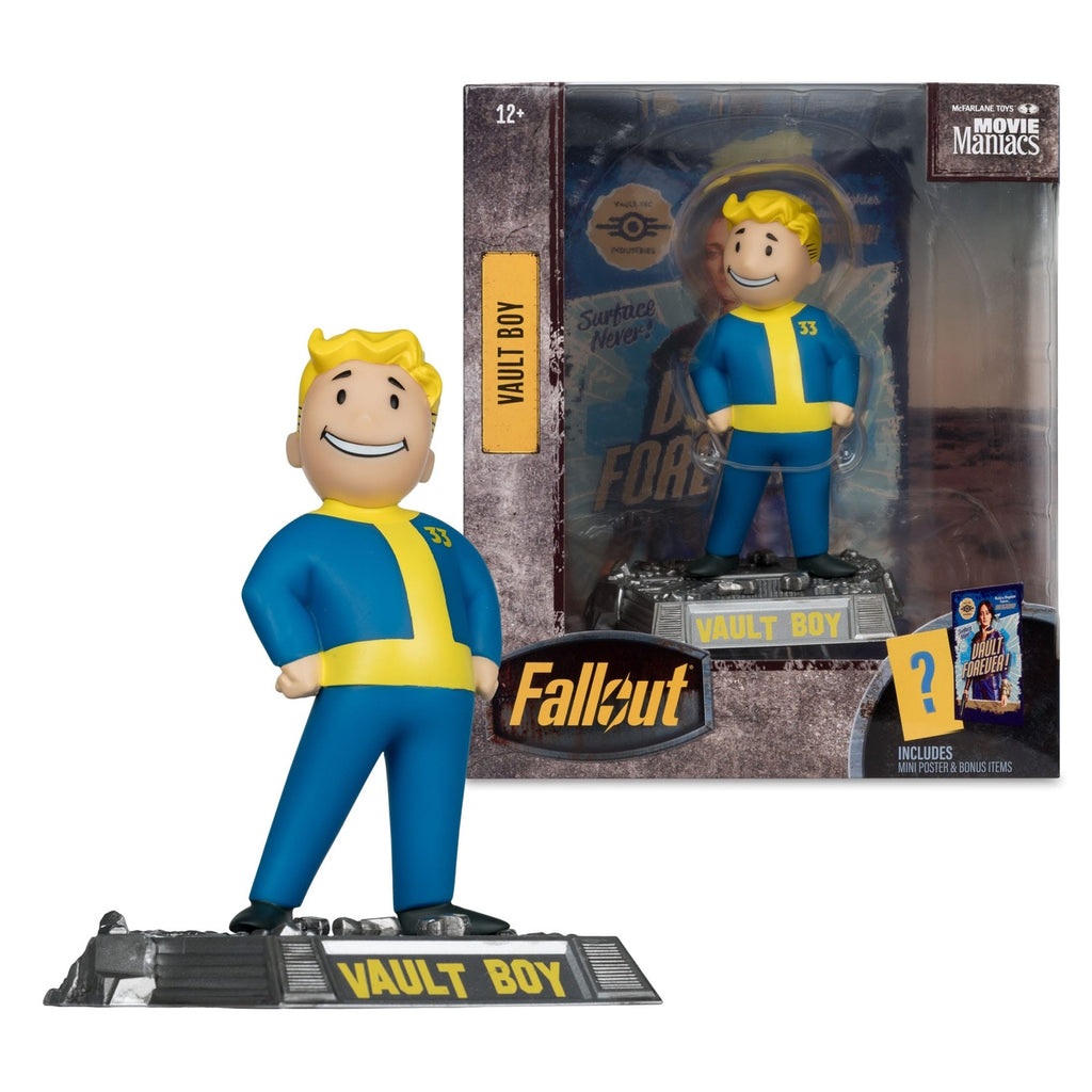Image produit Fallout Movie Maniacs figurine articulée Vault Boy Version 2 14 cm