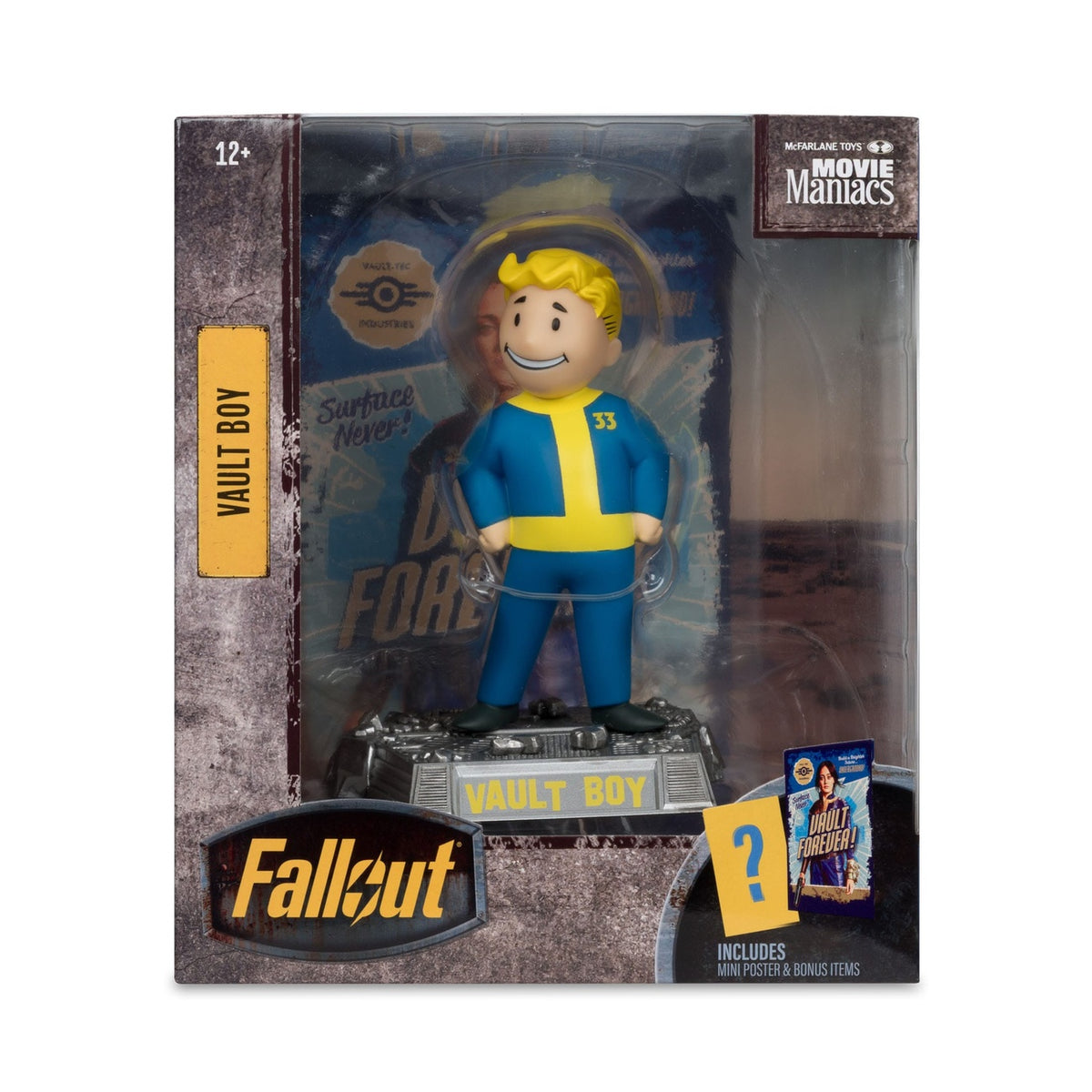 Image produit Fallout Movie Maniacs figurine articulée Vault Boy Version 2 14 cm