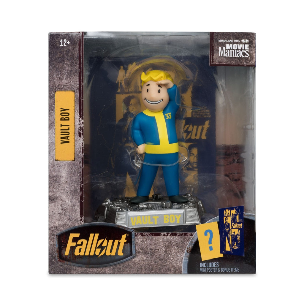 Image produit Fallout Movie Maniacs figurine articulée Vault Boy Version 3 14 cm