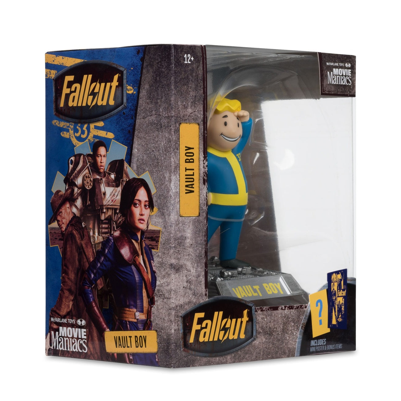 Image produit Fallout Movie Maniacs figurine articulée Vault Boy Version 3 14 cm