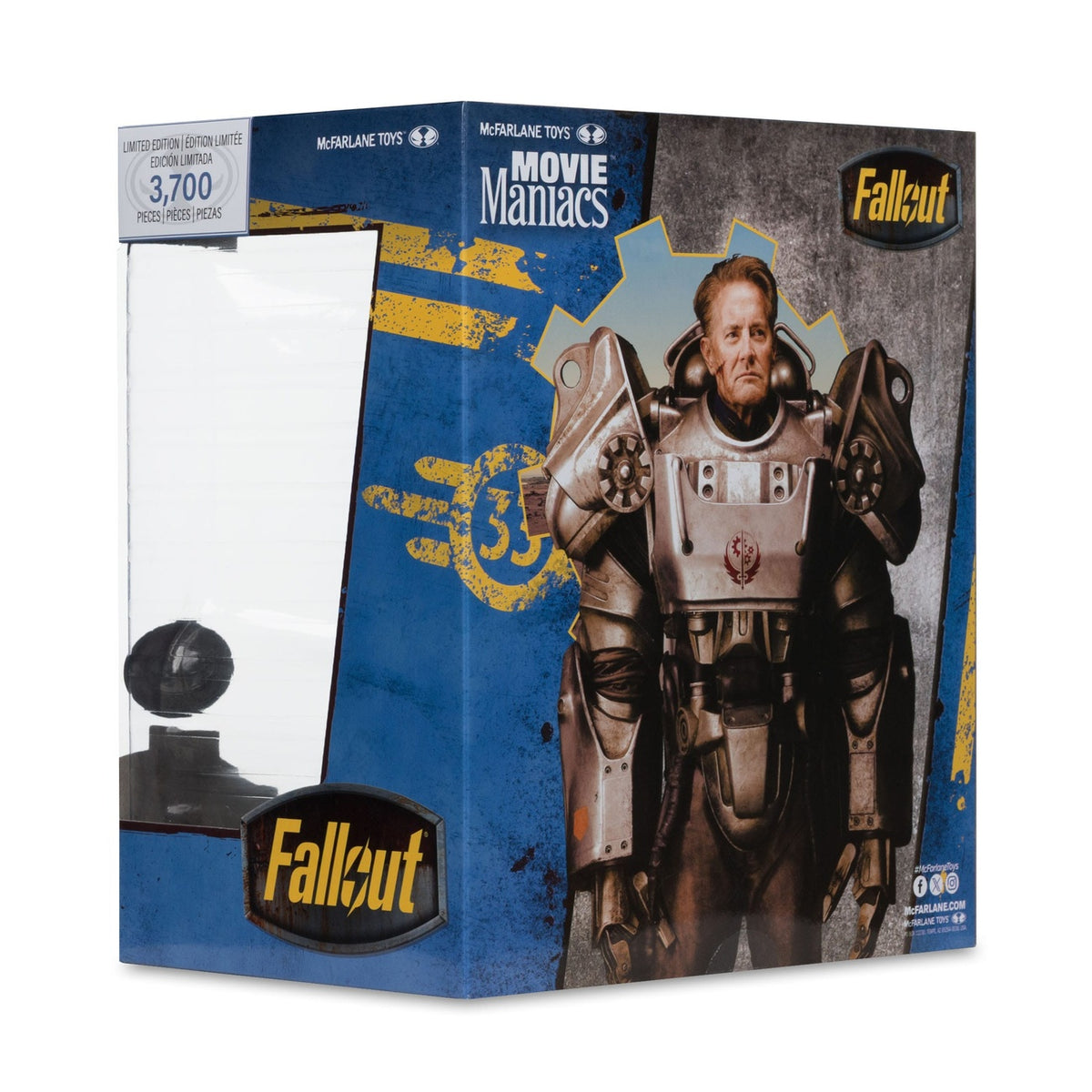 Product image Fallout Movie Maniacs Action Figure Hank Maclean (Season 2) (Red Platinum Edition) 17 cm