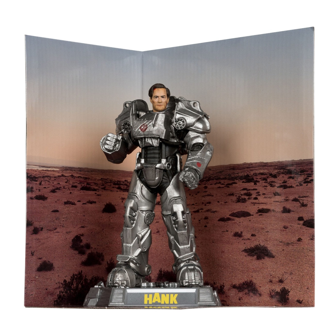 Product image Fallout Movie Maniacs Action Figure Hank Maclean (Season 2) (Red Platinum Edition) 17 cm