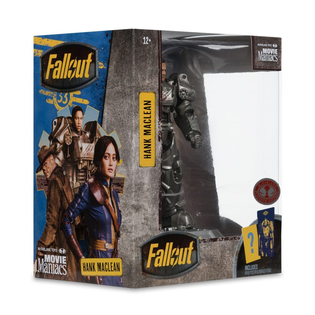 Product image Fallout Movie Maniacs Action Figure Hank Maclean (Season 2) (Red Platinum Edition) 17 cm