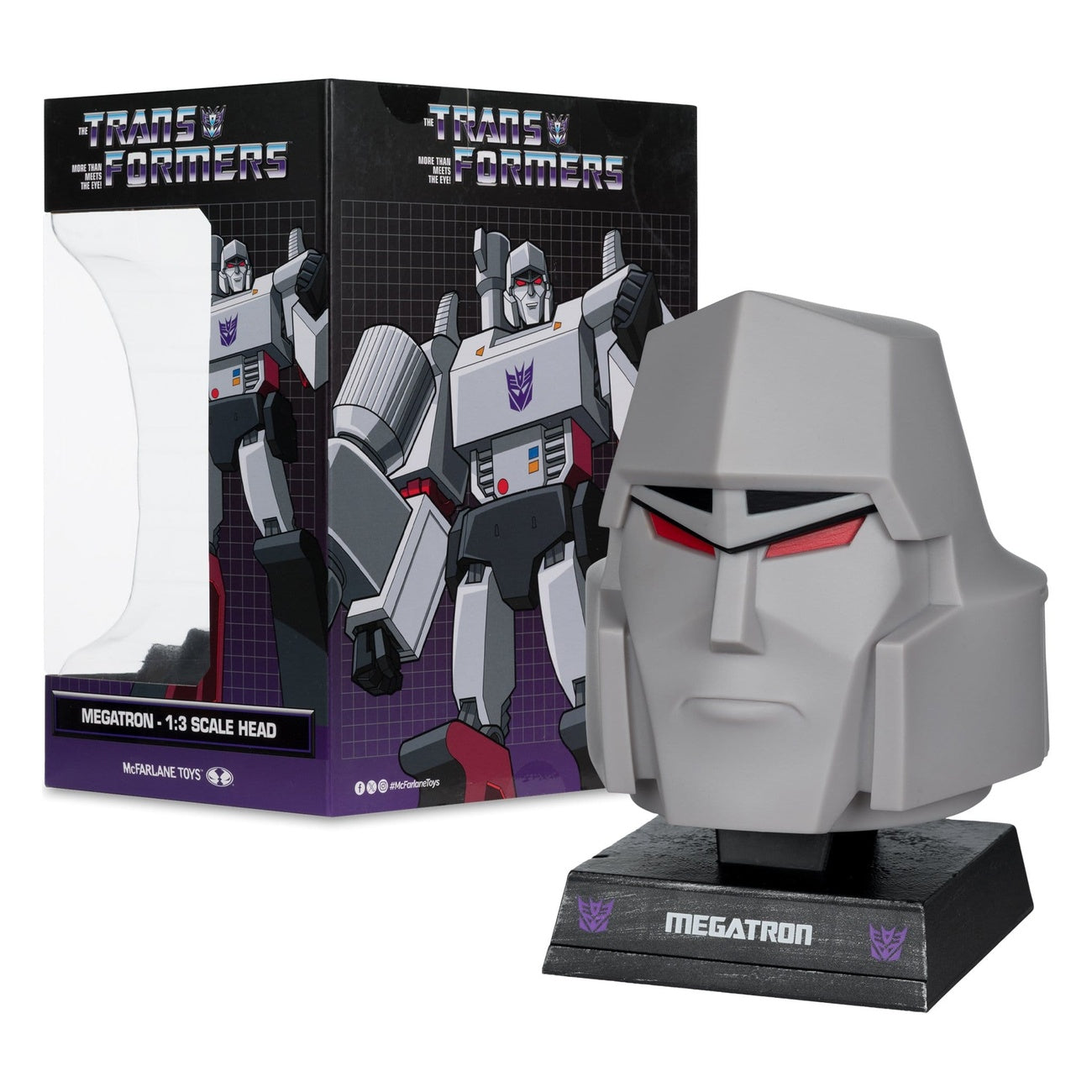 Product image Transformers Mini Replica Head 1/3 Megatron 18 cm