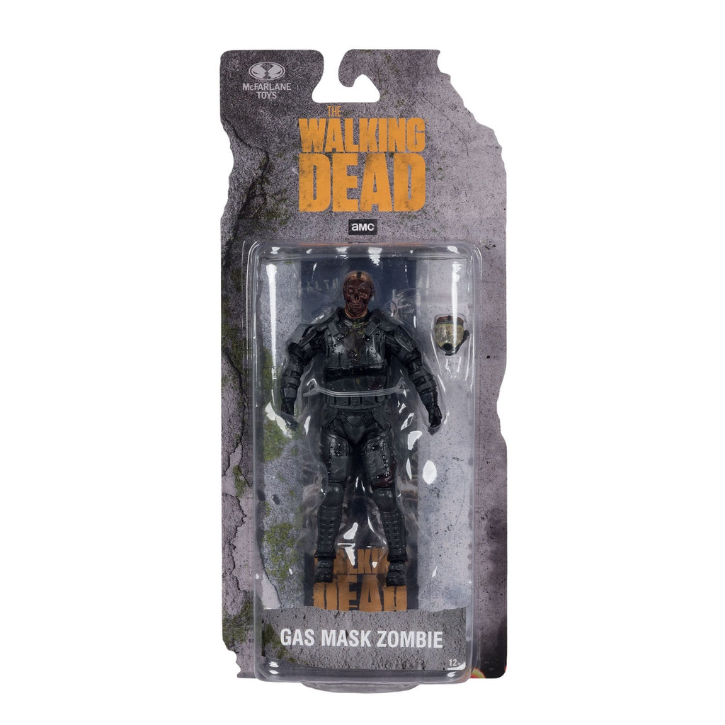 Image produit The Walking Dead Figurine articulée Gas Mask Zombie (Saison 4) 13 cm