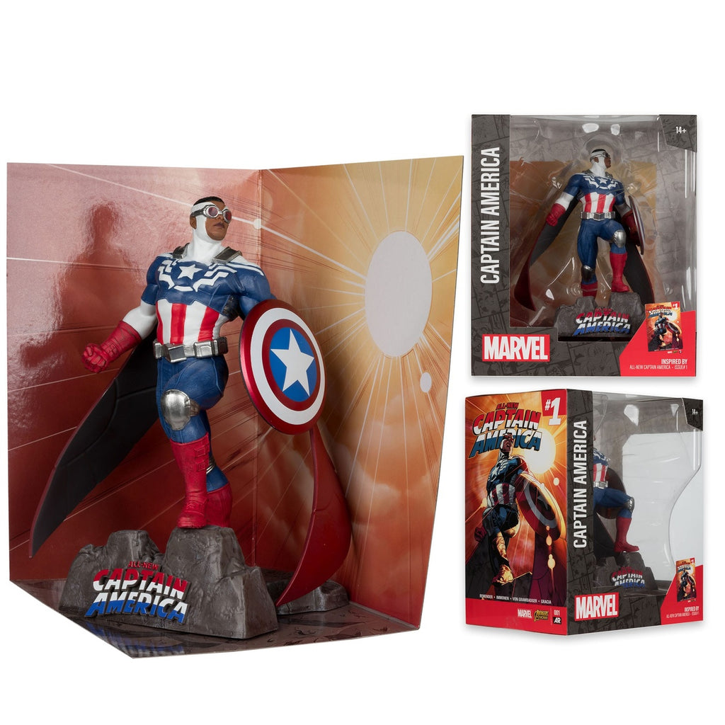 Image produit Marvel Collection Statue PVC 1/10 Captain America (All-New Captain America #1) 17 cm