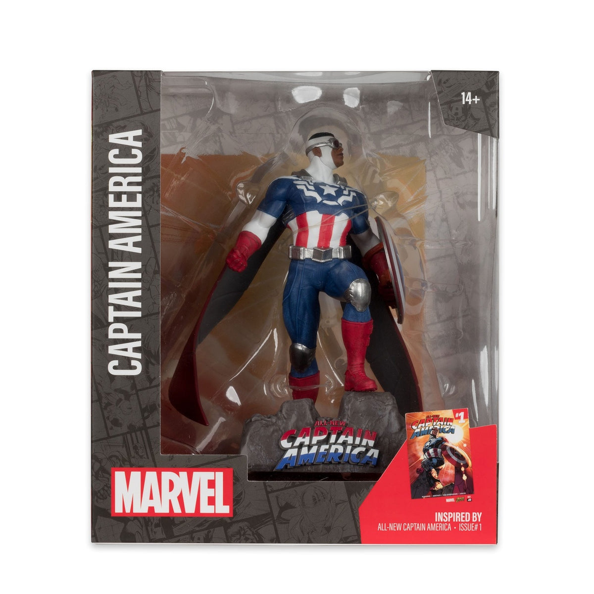 Image produit Marvel Collection Statue PVC 1/10 Captain America (All-New Captain America #1) 17 cm