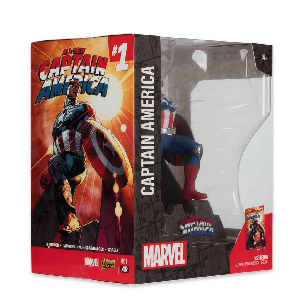 Image produit Marvel Collection Statue PVC 1/10 Captain America (All-New Captain America #1) 17 cm