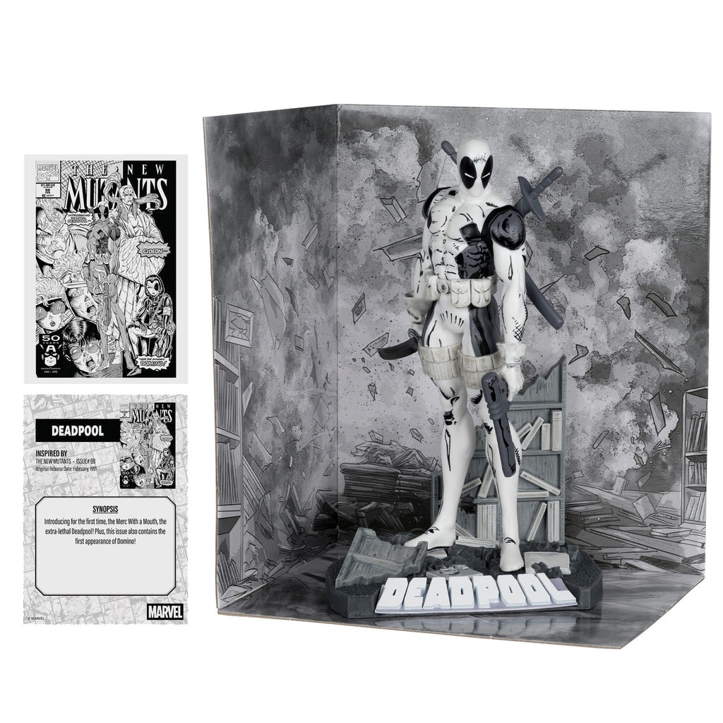 Image produit Marvel Collection Statue PVC 1/10 Deadpool (The New Mutants #98) (Line Art) (Gold Label) 17 cm