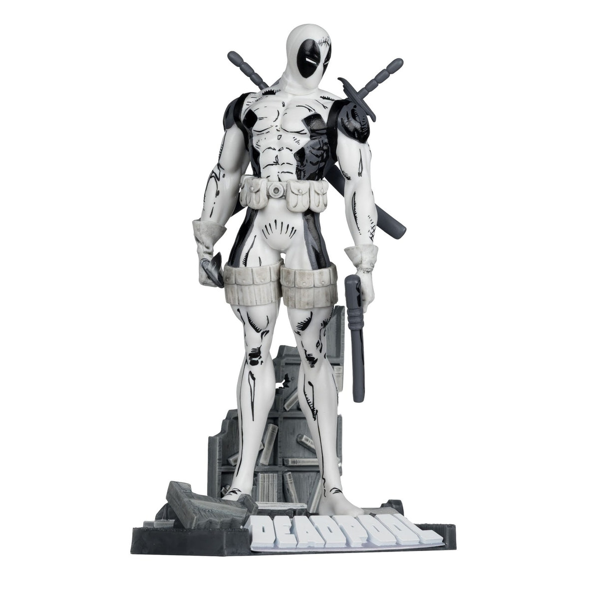 Image produit Marvel Collection Statue PVC 1/10 Deadpool (The New Mutants #98) (Line Art) (Gold Label) 17 cm