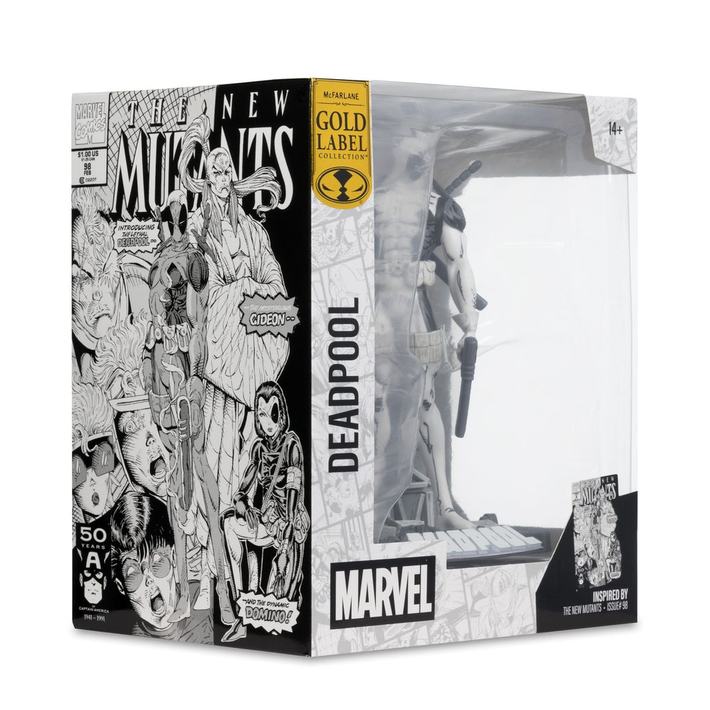 Image produit Marvel Collection Statue PVC 1/10 Deadpool (The New Mutants #98) (Line Art) (Gold Label) 17 cm