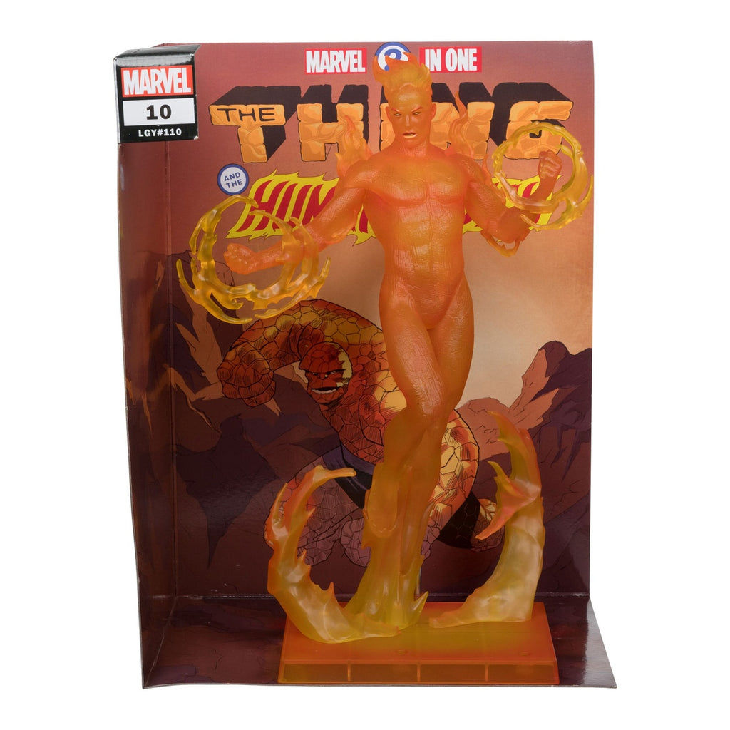 Image produit Marvel Collection Statue PVC 1/6 Human Torch (Marvel 2 in 1 n°10) 29 cm