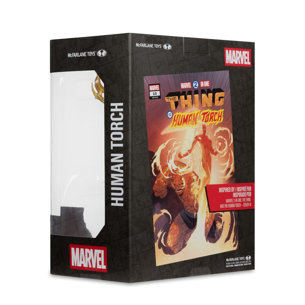 Image produit Marvel Collection Statue PVC 1/6 Human Torch (Marvel 2 in 1 n°10) 29 cm