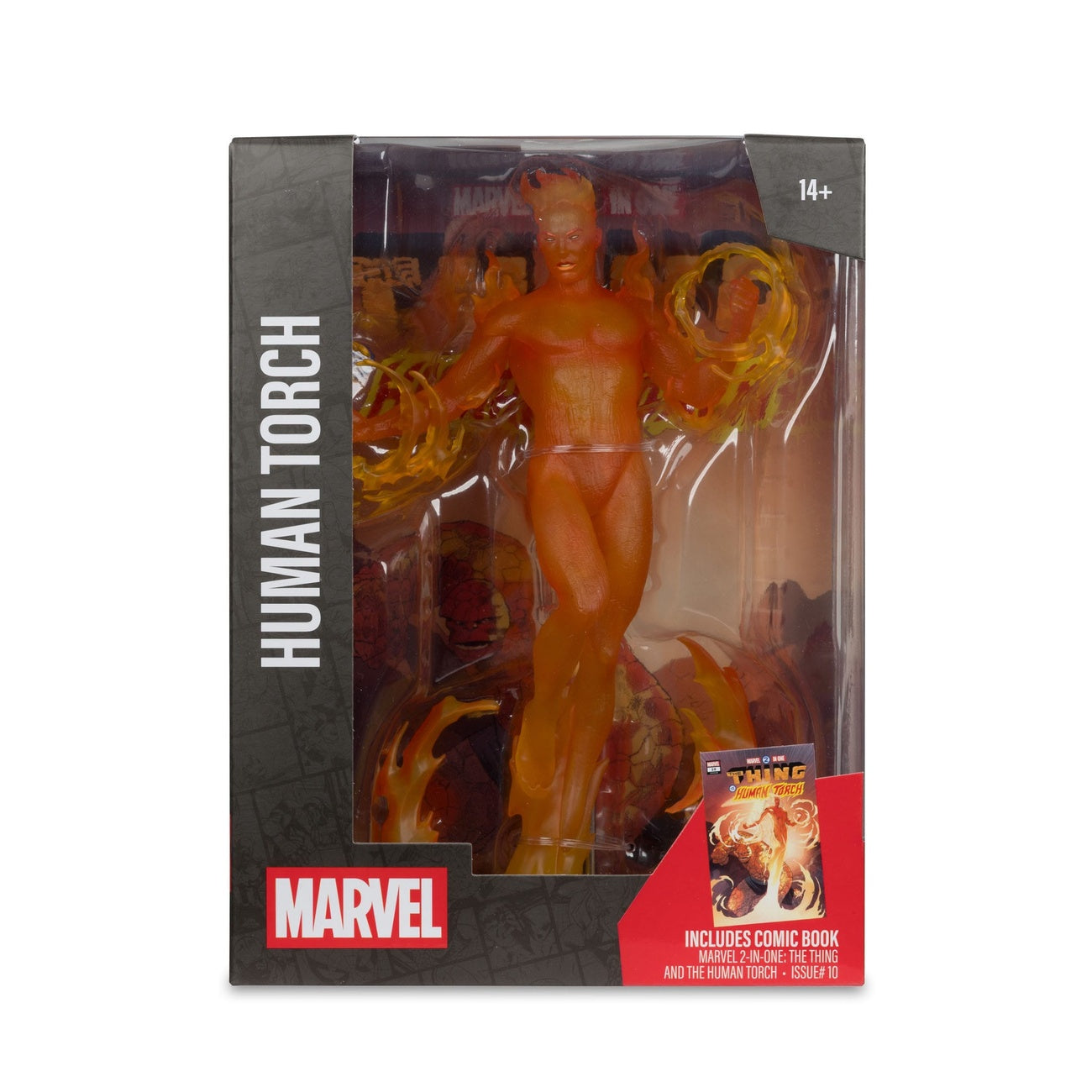 Image produit Marvel Collection Statue PVC 1/6 Human Torch (Marvel 2 in 1 n°10) 29 cm