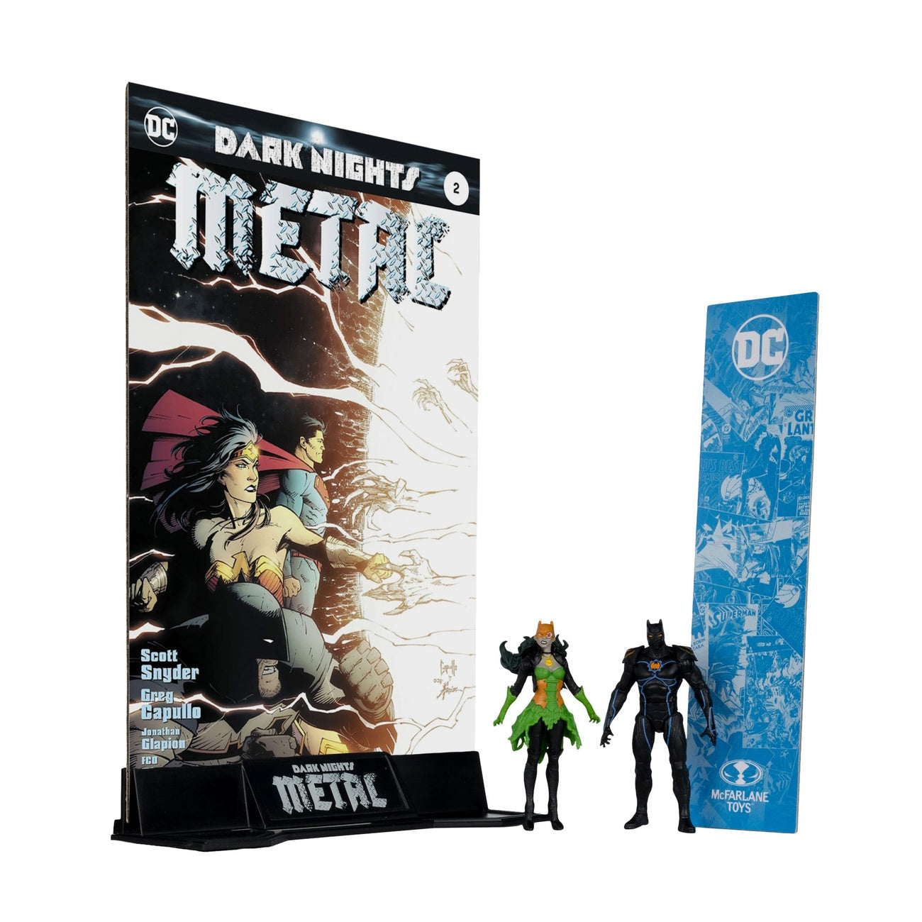 Image produit DC Direct Page Punchers pack de 2 figurines Batman of Earth-44 & Batman of Earth-11 (Dark Nights: Metal) 8 cm