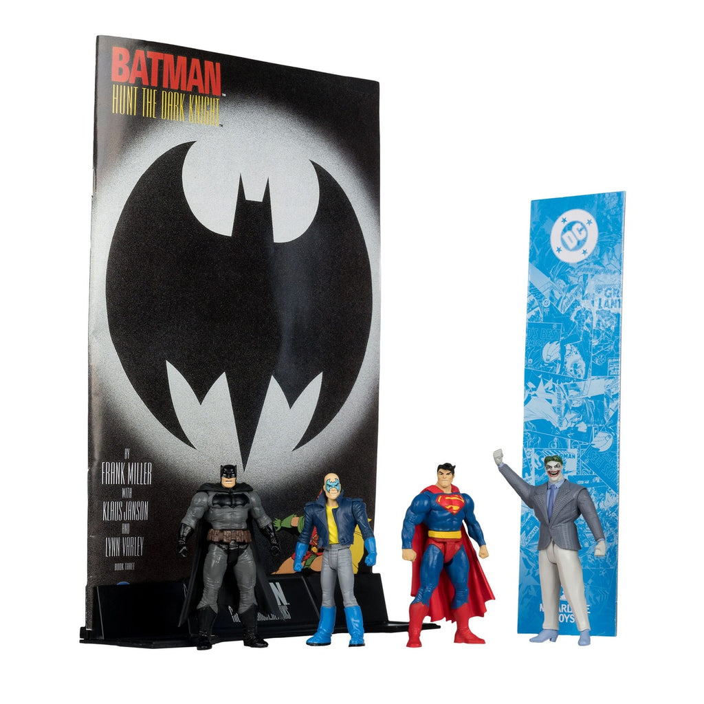 Product image DC Direct Page Punchers Action Figures 4-Pack Batman & Son of Batman & Superman & Joker 7 cm