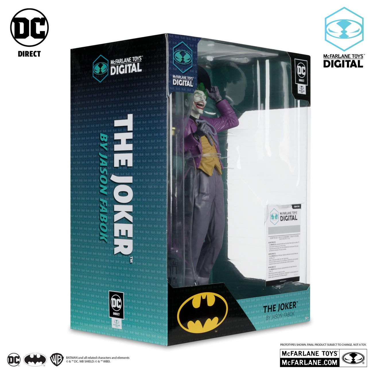 Image produit DC Direct Statue PVC 1/6 The Joker par Jason Fabok (McFarlane Digital) 29 cm