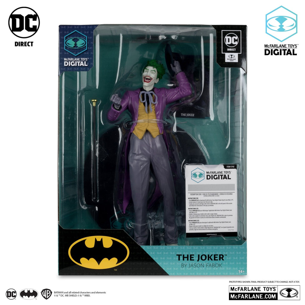 Image produit DC Direct Statue PVC 1/6 The Joker par Jason Fabok (McFarlane Digital) 29 cm