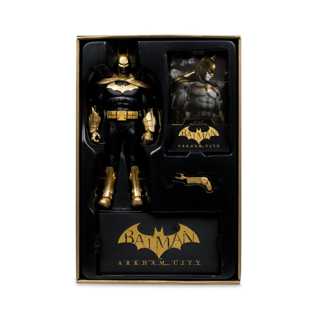 Image produit Figurine articulée DC Multiverse Batman (Arkham City) Knightmare Edition (Gold Label) 19 cm
