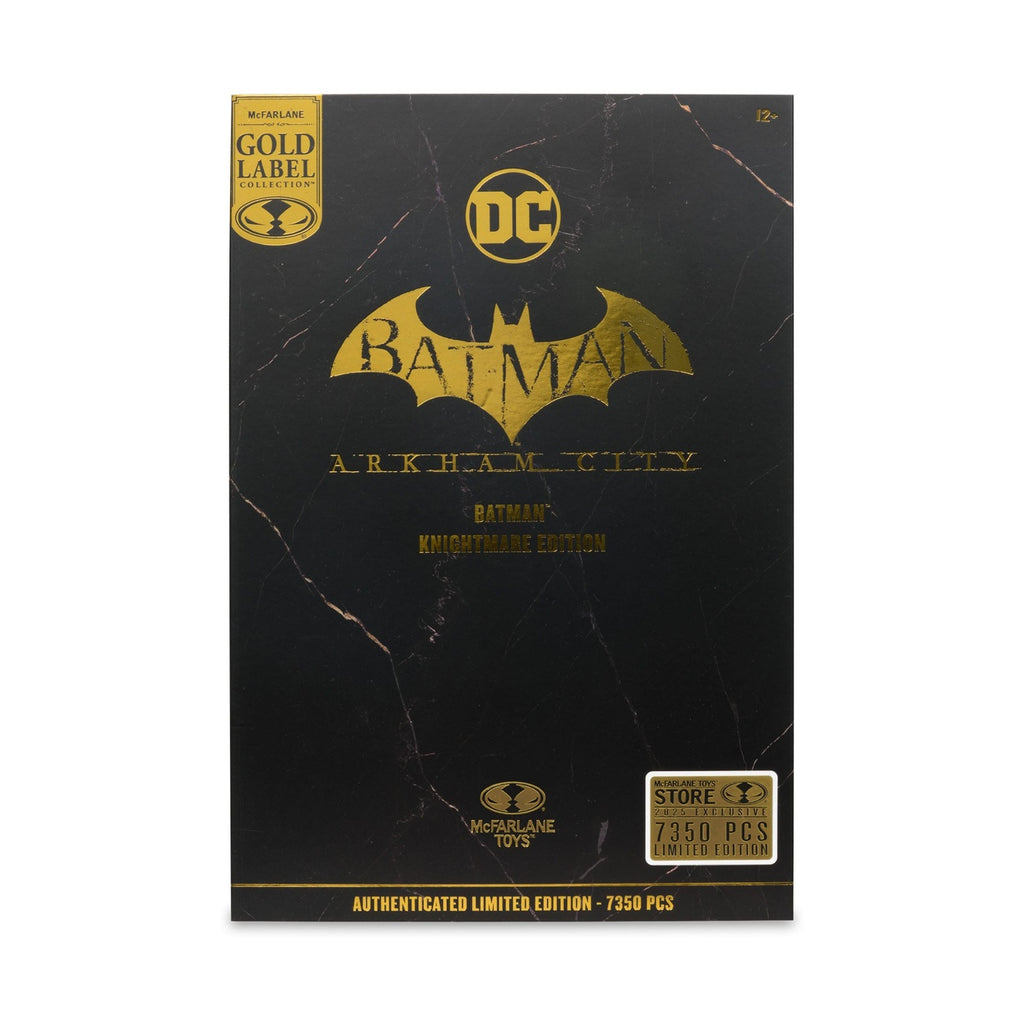 Image produit Figurine articulée DC Multiverse Batman (Arkham City) Knightmare Edition (Gold Label) 19 cm