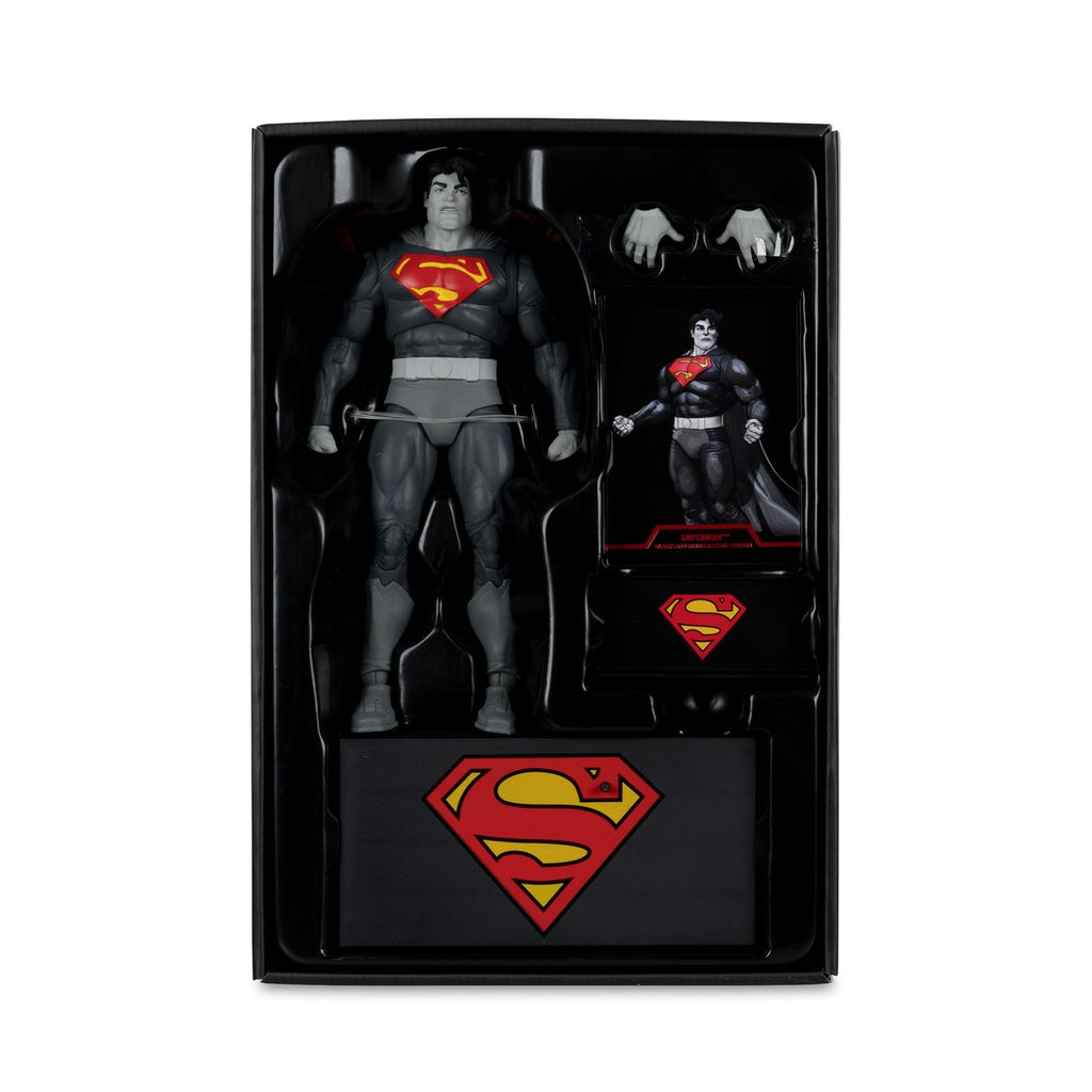 Product image DC Multiverse Action Figure Superman (The Dark Knight Returns) (Black & White Accent Edition) (Gold Label) 18 cm