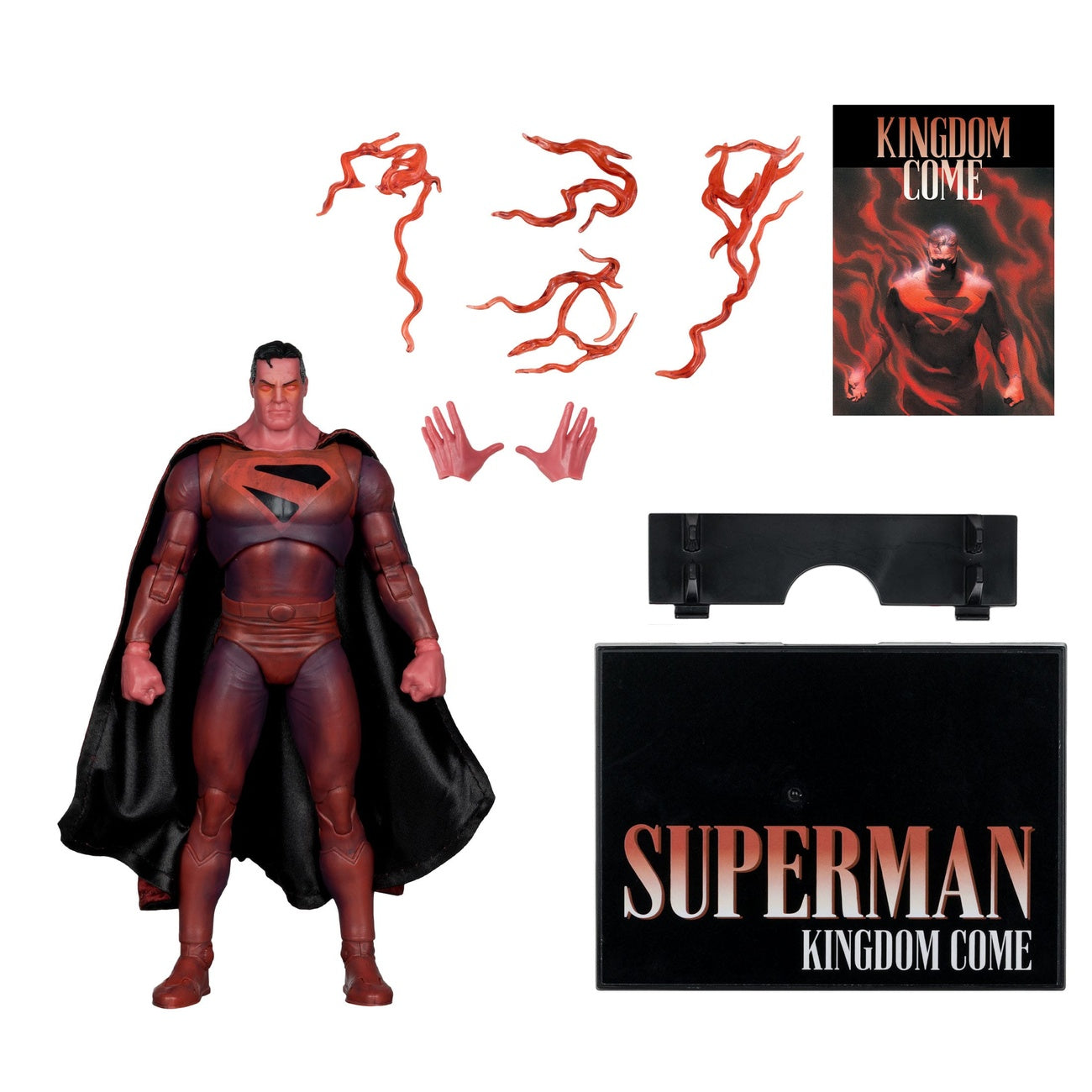 Image produit DC Multiverse McFarlane Cover Recreations figurine articulée Superman (Kingdom Come) (Gold Label) 18 cm