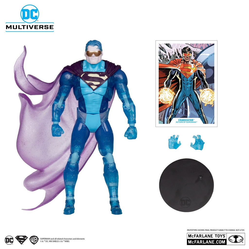 Image produit Return of Superman figurine DC Multiverse Eradicator (Platinum Edition) 18 cm