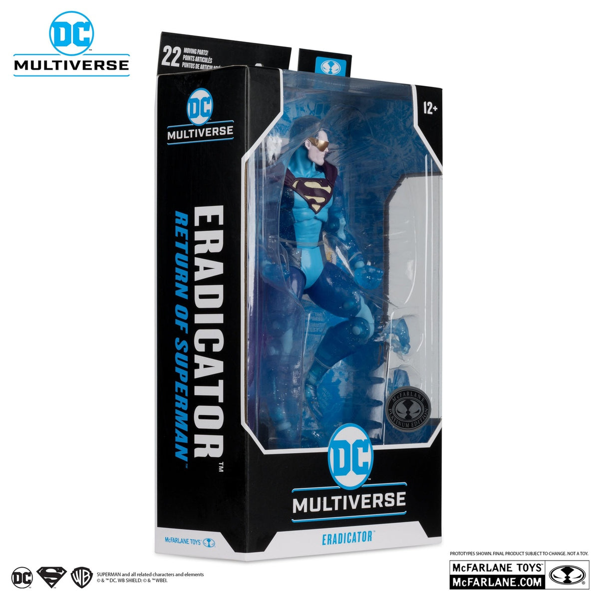 Image produit Return of Superman figurine DC Multiverse Eradicator (Platinum Edition) 18 cm