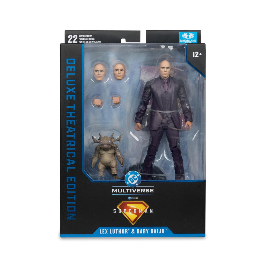 Product image Superman (2025) DC Multiverse Deluxe Action Figure Lex Luthor with Baby Kaiju (Deluxe Theatrical Edition) 18 cm