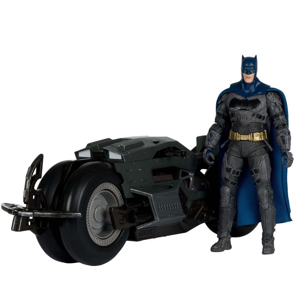 Image produit The Flash DC Multiverse Véhicule Batcycle avec Batman