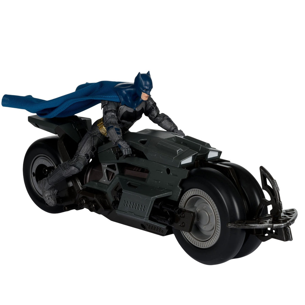 Image produit The Flash DC Multiverse Véhicule Batcycle avec Batman