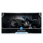 Image produit The Flash DC Multiverse Véhicule Batcycle avec Batman