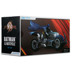 Image produit The Flash DC Multiverse Véhicule Batcycle avec Batman
