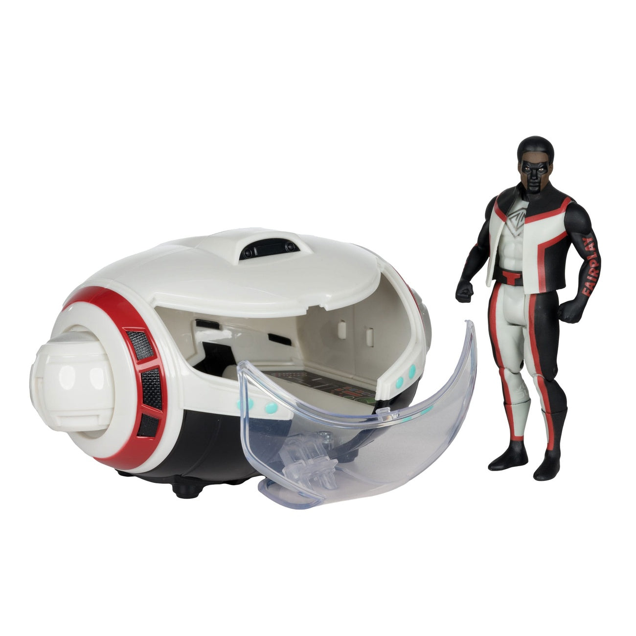 Image produit Superman (2025) Figurine DC Direct Super Powers avec véhicule Mr Terrific & T-Craft