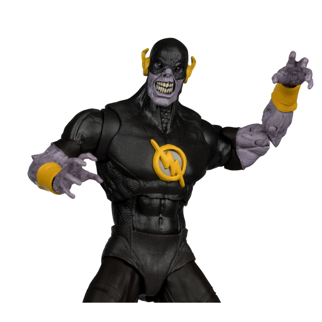 Image produit DC Comics DC Multiverse figurine articulée Dark Flash (Dark Multiverse) (Red Platinum Edition) 18 cm