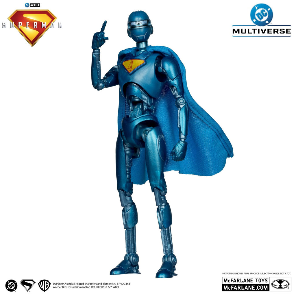 Image produit Superman (2025) DC Multiverse figurine de luxe Superman Robot (Red Platinum Edition) 18 cm