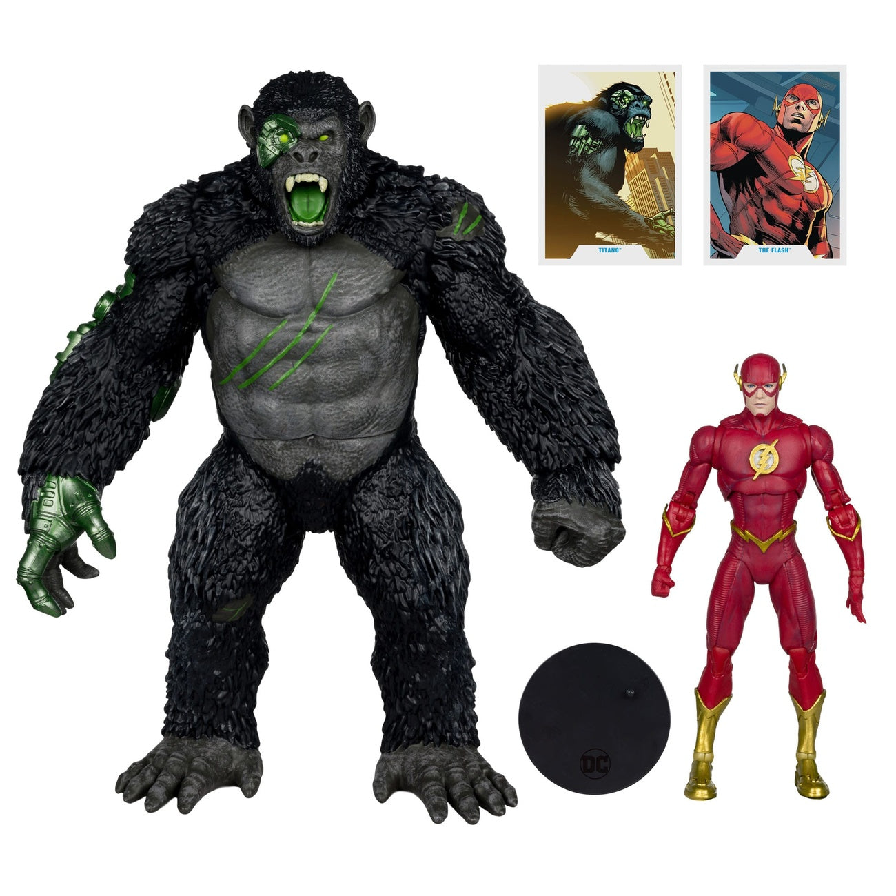Product image DC Multiverse Action Figures 2-Pack Flash vs. Titano 18 cm